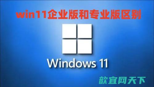 win11企业版和专业版区别什么哪个好 win11企业版怎么改成专业版